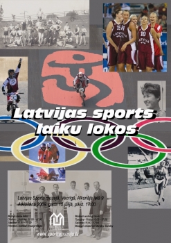 Izstāde "Latvijas sports laiku lokos"